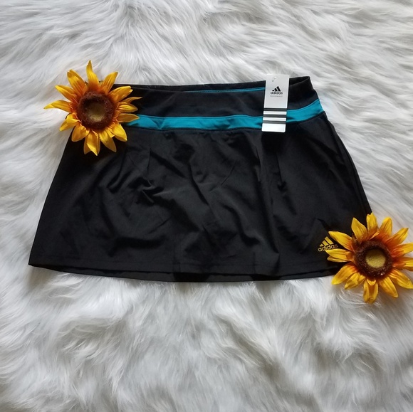 adidas Pants - Adidas Climalite Blue Athletic Skort